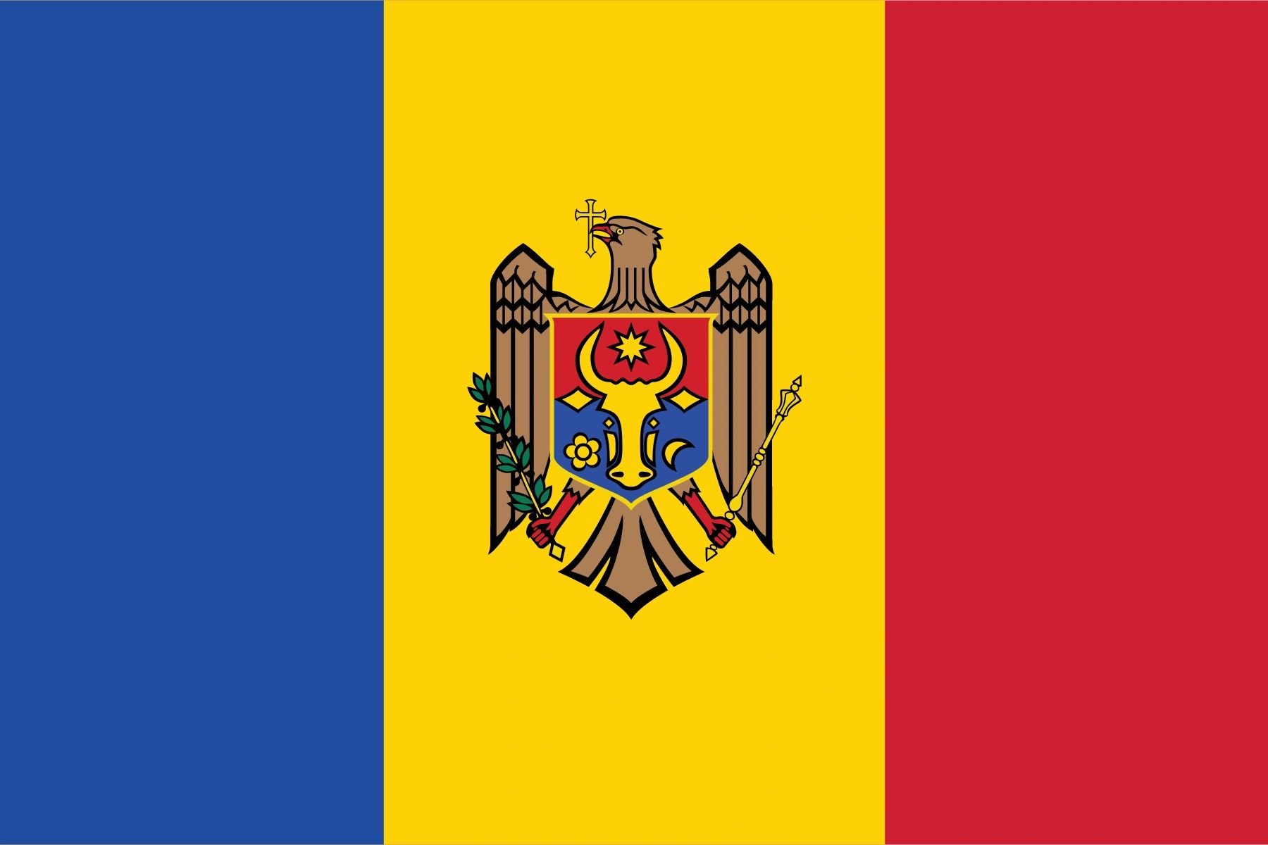 Флаг — Молдова