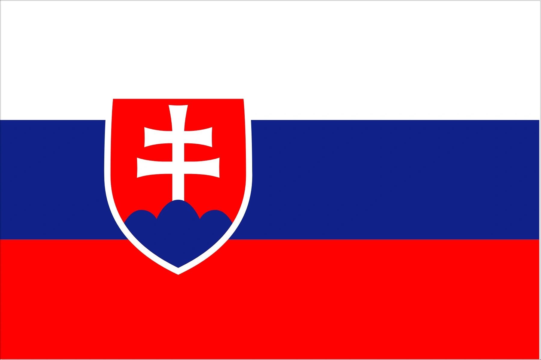 Флаг — Словакия
