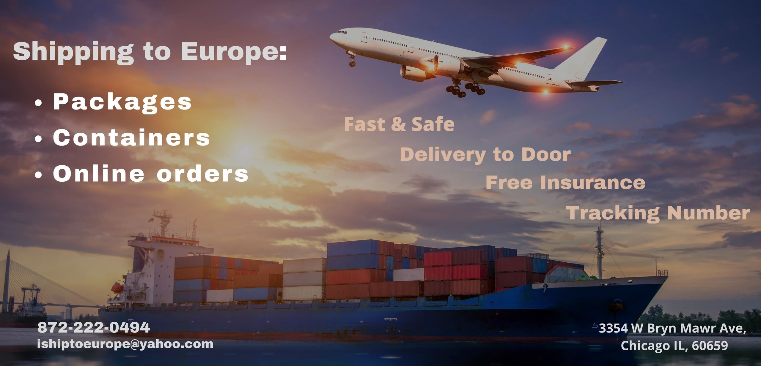 I Ship to Europe logo
